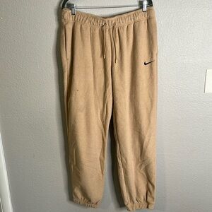 Men’s Nike Tan Joggers: Super Soft Material - NWT